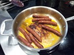 Merguez en cuisson 2