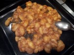 Pêches confites réservées
