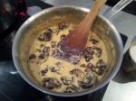 Escargots et sauce cremee