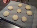 Boules de pâte à buns